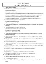 Giáo án Bài 1 Hạt nhân nguyên tử